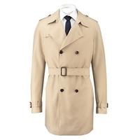 Men\'s Beige Ascot Military Rain Mac