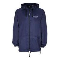 mens blue nicce navy lightweight jacket blue