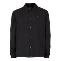 mens nicce black coach jacket black