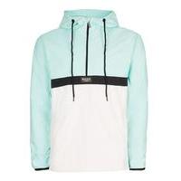 mens blue nicce turquoise cagoule blue