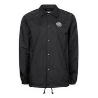 mens vans black coach jacket black