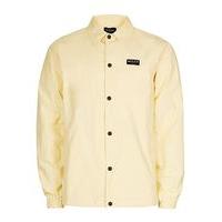 Mens NICCE Pale Yellow Coach Jacket, Yellow