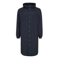 mens blue navy lightweight parka blue