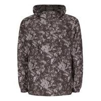 Mens Multi Grey Printed Overhead Jacket, Multi