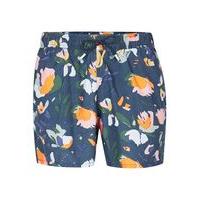 Mens Multi Floral Print Swim Shorts, Multi