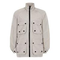 Mens Grey Reflective Lightweight Jacket, Grey