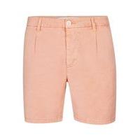 mens pink tencel pleat shorts pink