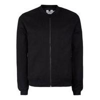 mens black cotton lightweight bomber jacket black