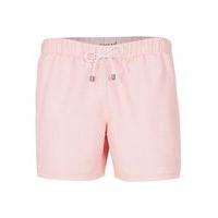 mens pink marl print swim shorts pink