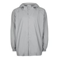 mens ltd grey hooded mac grey