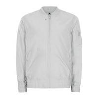 Mens Grey Light Mint Lightweight Bomber Jacket, Grey