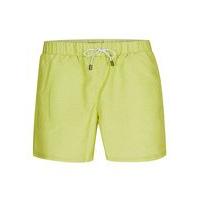 mens green marl print swim shorts green