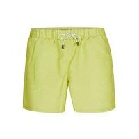 Mens Green Marl Print Swim Shorts, Green