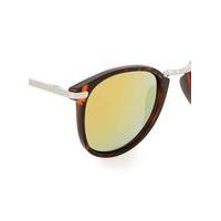 Mens Multi JEEPERS PEEPERS Tortoiseshell Metal Brow Bar Sunglasses*, Multi