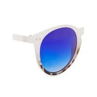 Mens Brown JEEPERS PEEPERS White Faded Tortoiseshell Sunglasses*, Brown