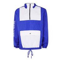 Mens HERO\'S HEROINE Blue and White Windbreaker Jacket*, Blue