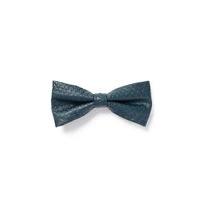 Mens Dark Green Leather Croc Bow Tie*, Green