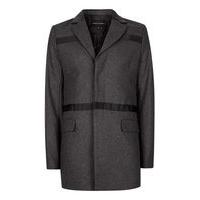 mens rogues of london grey coat grey