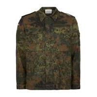 Mens Multi TOPMAN FINDS Camouflage Rainbow Shacket, Multi