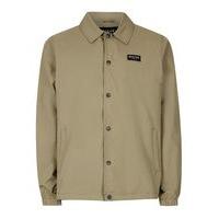 Mens Yellow NICCE Khaki Coach Jacket, Yellow