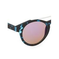 mens jeepers peepers blue tortoisehell chunky sunglasses blue