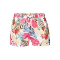 mens multi jaded fruit print swim shorts multi