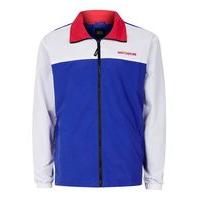 mens heros heroine red white and blue jacket white