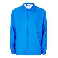 Mens CONVERSE Blue Lightweight Coach Jacket, Blue