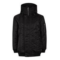 mens converse black padded jacket black