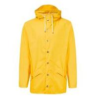 mens rains yellow lightweight rain jacket yellow