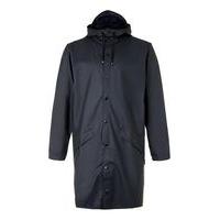 mens rains blue long raincoat blue