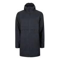 Mens Blue RAINS Navy Long Rain Jacket, Blue