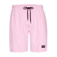 mens nicce pink jogging shorts pink