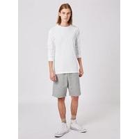 mens converse grey jersey shorts grey