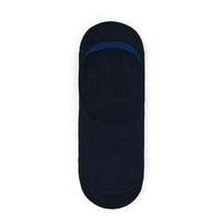 mens blue navy no show socks with gel pads blue