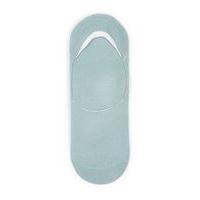 mens pale green no show socks with gel pads green