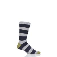 mens 1 pair braintree nelson block stripe bamboo and organic cotton so ...