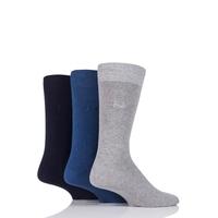 mens 3 pair pringle endrick plain trouser socks