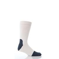 mens 1 pair workforce calf length steel safety socks