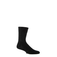 mens ladies 1 pair sockshop of london mohair plain knit true socks