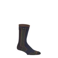 Mens and Ladies 1 Pair SealSkinz 100% Waterproof Thin Mid Length Walking Socks