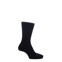 mens ladies 1 pair sockshop of london bamboo plain knit true socks