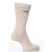 Mens 2 Pair FiveG Plain Trouser Socks made with Fairtrade Cotton