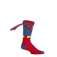 Mens 1 Pair SockShop Superman Cape Socks