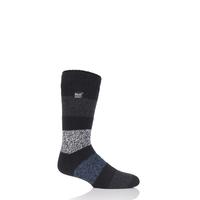 Mens 1 Pair Heat Holders Fashion Twist 2.3 TOG Thermal Socks