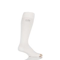 Mens and Ladies 1 Pair MilkTEDS Everyday Compression Open Toe Socks