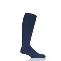 Mens & Ladies 1 Pair SockShop of London Mohair Knee High Socks With Extra Cushioning and Ribbed Top