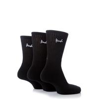 Mens 3 Pair Pringle Full Cushion Sports Socks