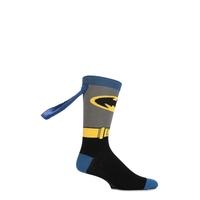 Mens 1 Pair SockShop Batman Cape Socks