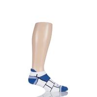 Mens 1 Pair RunBreeze Ergonomic Anti-Blister Trainer Socks With CoolMax